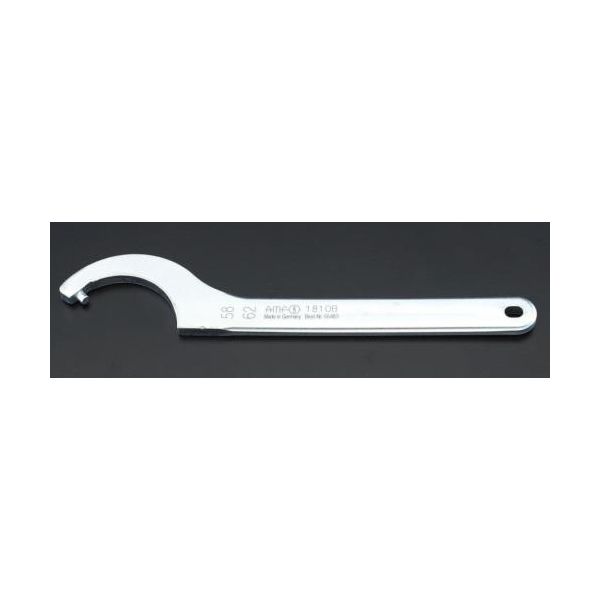 【即納在庫品】「直送」【個人宅配送不可】 エスコ EA613XM-16 直送 代引不可・他メーカー同梱不可 155-165mmピン型フックレンチメッキ付 EA613XM16【キャンセル不可】｜測定器・工具のイーデンキ