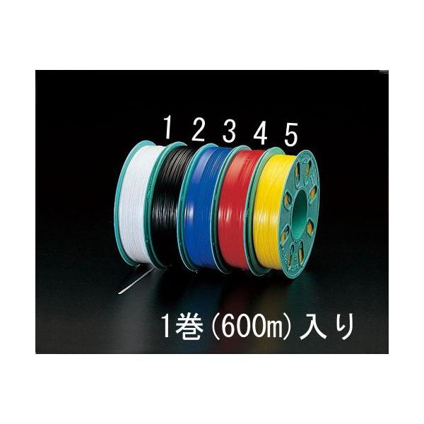 (LINEクーポン有)【即納在庫品】「直送」【個人宅配送不可】 エスコ EA475VA-5 直送 代引不可・他メーカー同梱不可 600mビニタイ黄 EA475VA5【キャンセル不可】