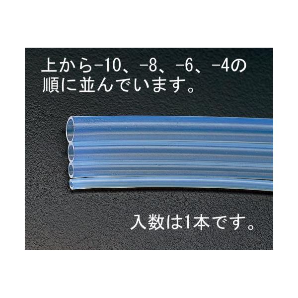 (LINEクーポン有)【即納在庫品】「直送」【個人宅配送不可】 エスコ EA125F-8 直送 代引不可・他メーカー同梱不可 6.0/8.0mmx20mフッ素樹脂チューブ EA125F8【キャンセル不可】