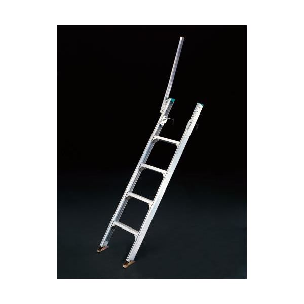 【即納在庫品】「直送」【個人宅配送不可】 エスコ EA902XC-2 直送 代引不可・他メーカー同梱不可 1639&minus;1794mm アルミ製 トラック昇降はしご EA902XC2【キャンセル不可】｜測定器・工具のイーデンキ
