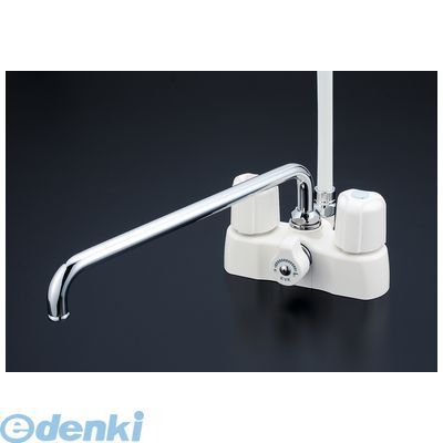 直送 代引不可・他メーカー同梱不可 KVK KF2008ZR3 寒 デッキ2ハンドルシャワー 寒冷地商品 シャワーバス水栓【キャンセル不可】
