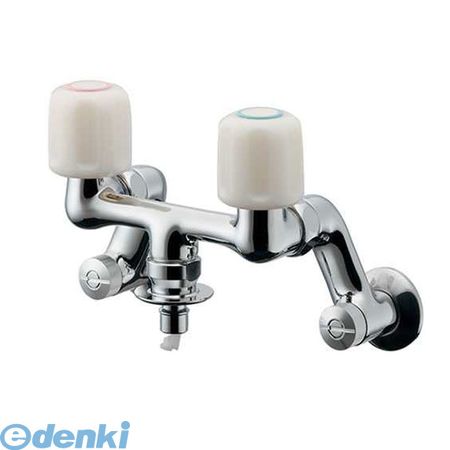 (LINEクーポン有)カクダイ 127-303 洗濯機用混合栓ストッパー付127303 KAKUDAI 水道用品 混合水栓 水栓金具 住宅設備 排水用品 水抜可能共用タイプ 洗濯機用水栓【キャンセル不可】｜測定器・工具のイーデンキ 11,197円