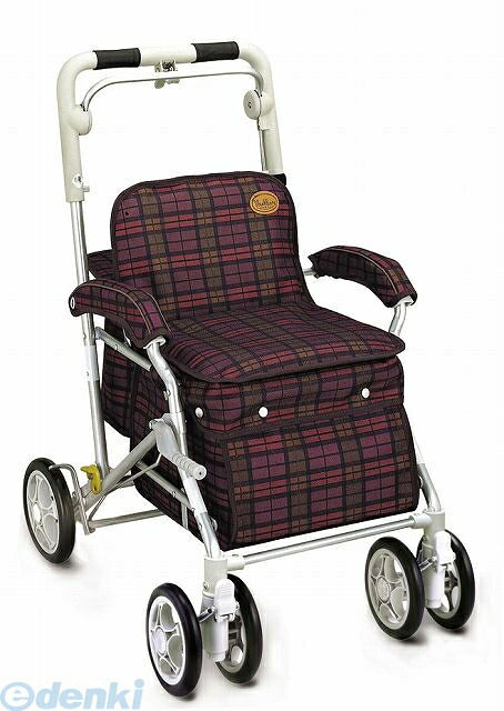 (LINEクーポン有)4938643200609 ユーメイトGX ワイン 須恵廣工業 シルバーカー 介護用品 おしゃれ シルバーカート 手押し車 高齢者 老人|測定器・工具のイーデンキ
