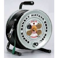 ハタヤ HATAYA GV-501K スーパーサンデーリール 単相100Vアース付 50m G GV501K ハタヤリミテッド 接地付|測定器・工具のイーデンキ