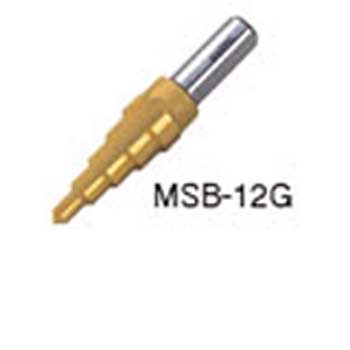 (LINEクーポン有)マーベル MSB-12G チタンコーティングステップドリル MSB12G ストレートシャンクタイプ MARVEL スパイラル仕様 マーベルチタンコーティングステップドリル