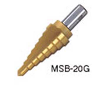 (LINEクーポン有)マーベル MSB-20G チタンコーティングステップドリル MSB20G ストレートシャンクタイプ MARVEL スパイラル仕様 マーベルチタンコーティングステップドリル