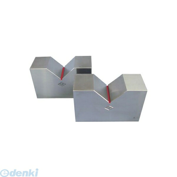(LINEクーポン有)大菱計器製作所 大菱計器 JF203 鋳鉄製 B形 Vブロック 標準品 呼び125 125×80×50×55 JF203|測定器・工具のイーデンキ