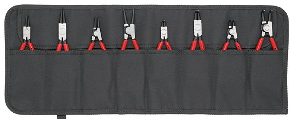 クニペックス KNIPEX 001958V01 スナップリングプライヤーセット 8本組