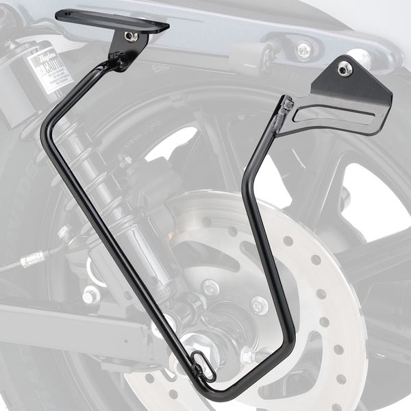 (LINEクーポン有)デイトナ DAYTONA 99958 バイク用 サドルバッグサポートLINK グロスブラック 左右セット XL1200/883系 04~20