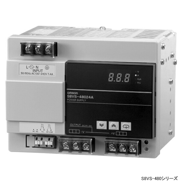 翌日出荷 オムロン OMRON S8VS-48024 スイッチング・パワーサプライ Ｓ８ＶＳ S8VS48024【キャンセル不可】
