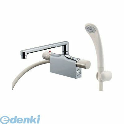 (LINEクーポン有)カクダイ 175-001K サーモスタットシャワ混合栓 175001K サーモスタットシャワー混合栓 KAKUDAI 寒冷地用 デッキタイプ 水栓材料【キャンセル不可】