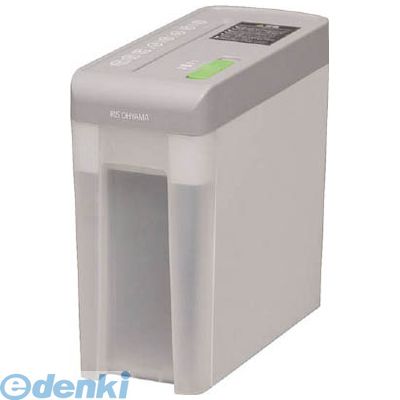 アイリスオーヤマ 株 IRIS P5HC-GW シュレッダー グレー/ホワイトP5HCGW 家庭用 電動 コンパクト 520544 オフィス クロスカット 業務用 カード 静音 A4 DVD