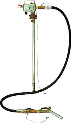 【個人宅配送不可】アクアシステム アクア APD20G 直送 代引不可・他メーカー同梱不可 吐出専用 エア式ドラムポンプ 軽油・ガソリン 加圧式