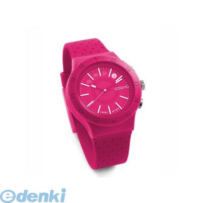 【在庫限り特価】CONNECTEDEVICE 4562187615652 Bluetooth SMART対応アナログ腕時計 COGITO POP ピンク