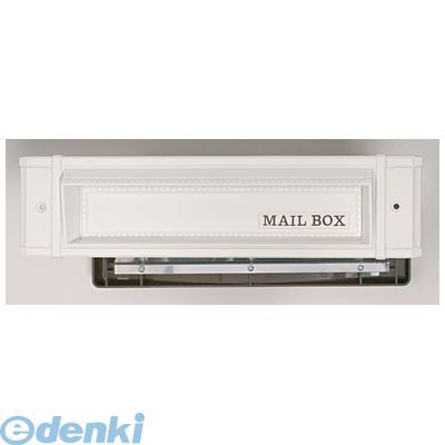 (LINEクーポン有)水上金属 NO24MAIL-OO-WH No24メイルシュート 内フタ付気密型 大壁用 色：ホワイト NO24MAILOOWH