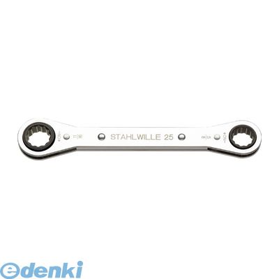 (LINEクーポン有)スタビレー:STAHLWILLE： STAHLWILLE 25AN-3/4X7/8 板ラチェットメガネ 25AN3/4X7/8 9,147円