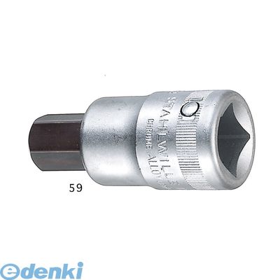 【即納在庫品】「直送」スタビレー:STAHLWILLE： STAHLWILLE 59-14 3/4SQ インヘックスソケット 5914｜測定器・工具のイーデンキ 10,438円
