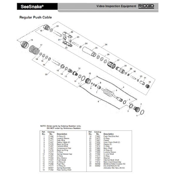 (LINEクーポン有)リジッド RIDGID 69987 スプリングアッセンブリー シースネイクレギュラー用