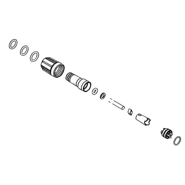 (LINEクーポン有)リジッド RIDGID 72822 コネクター F/ミニシースネイク｜測定器・工具のイーデンキ