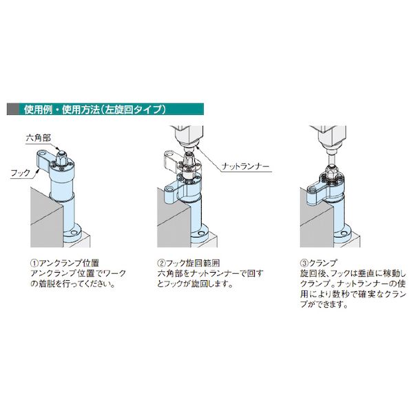 □イマオ スイングクランプ(六角タイプ) QLSWC0823(3549801)：セミプロ