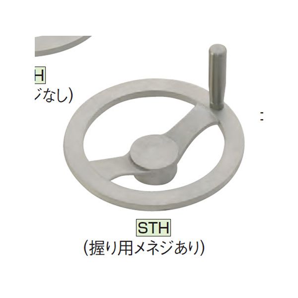 (LINEクーポン有)イマオコーポレーション IMAO STH160 ステンレスツースポークハンドル車 STH160｜測定器・工具のイーデンキ