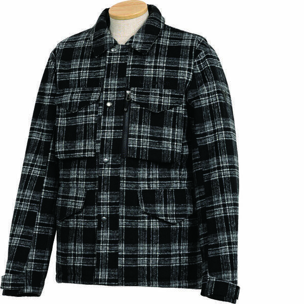J-AMBLE UNJ131/BK CHECK/3L アーバニズム(urbanism) バイク用 ジャケット アーバンフィールドジャケット ブラックチェック 3L UNJ131 UNJ131BKCHECK3L｜測定器・工具のイーデンキ