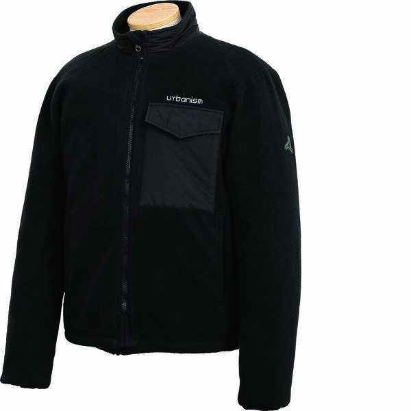 J-AMBLE UNJ132/BK/3L アーバニズム(urbanism) バイク用 ジャケット 防風ライドフリースジャケット ブラック 3L UNJ132 UNJ132BK3L