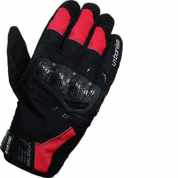 J-AMBLE UNG259/BK/RD/LL アーバニズム(urbanism) バイク用 グローブ プロテクションウィンターグローブ ブラック/レッド LL UNG259 UNG259BKRDLL