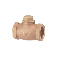 【即納在庫品】【1個入】【個人宅配送不可】KITZ キッツ F-40A 直送 代引不可・他メーカー同梱不可 青銅製リフトチャッキバルブ ねじ込み形 150型 F40A