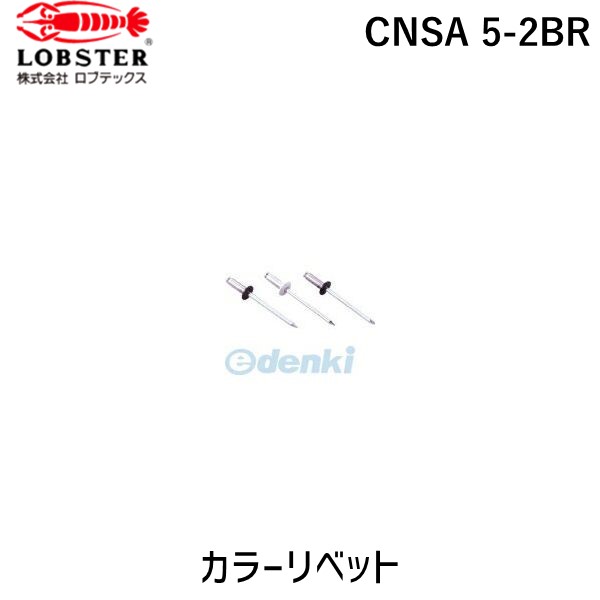 (LINEクーポン有)ロブテックス LOBSTER CNSA 5-2BR カラーリベット CNSA52BR ブロンズ エビ カラーブラインドリベット Lobtex