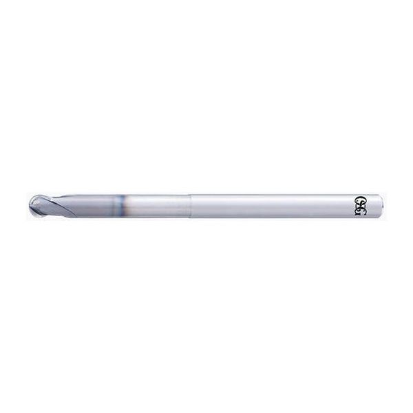 (LINEクーポン有)【個人宅配送不可】【個数:1個】OSG AE-LNBD-H R0.05X0.2X4 (3056100) 直送 代引不可・他メーカー同梱不可 高硬度鋼用 超硬エンドミル 高精度仕上げ用 2刃 ロングネックタイプ AE-LNBD-H A