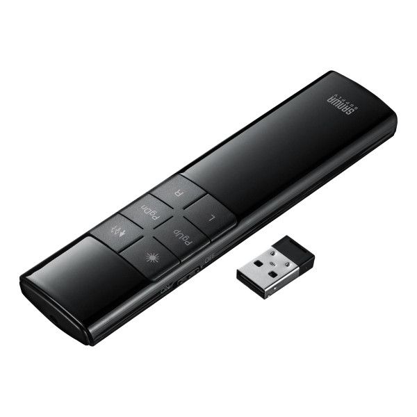 (LINEクーポン有)サンワサプライ MA-WPR14BKN タイマー付きプレゼンテーションマウス MAWPR14BKN 9,410円