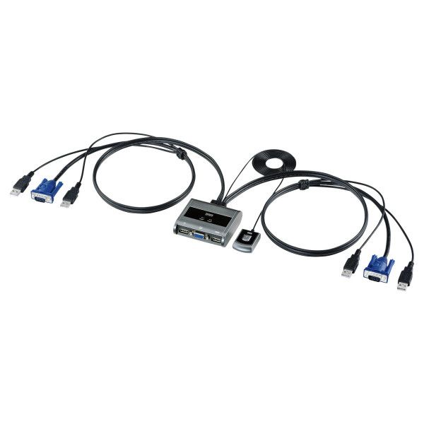 (LINEクーポン有)サンワサプライ SW-KVM2UUSN2 パソコン切替器 エミュレーション非搭載・手元スイッチ付き SWKVM2UUSN2