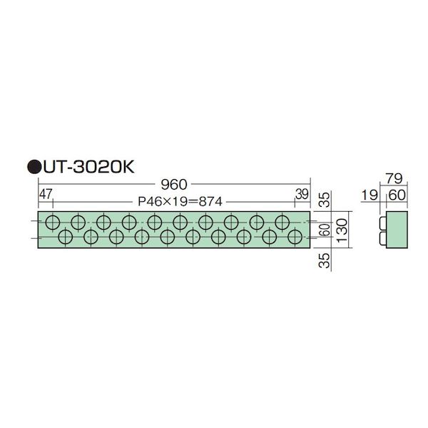 (LINEクーポン有)【個人宅配送不可】【個数：1個】サカエ SAKAE UT-3020KD 直送 代引不可・他メーカー同梱不可 ツーリング用オプションホルダーフレーム UT3020KD