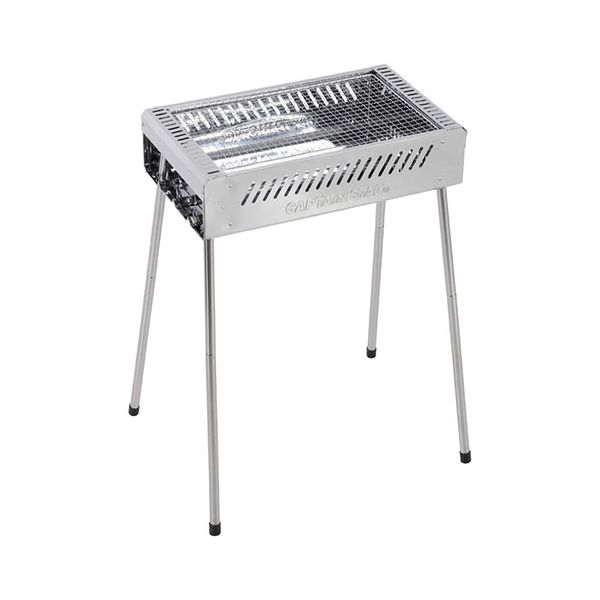 (LINEクーポン有)【個数：1個】22543008 直送 代引不可・他メーカー同梱不可 BBQ ステンレス グリル500