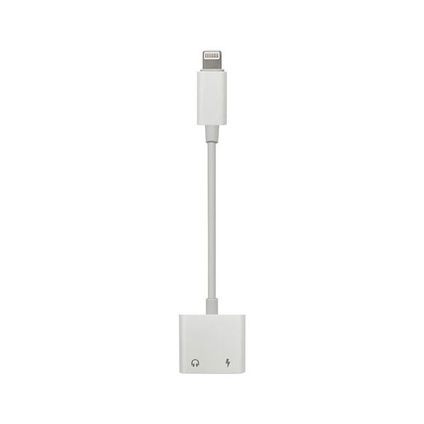 (LINEクーポン有)【個数：1個】LTEC-WHX20 直送 代引不可・他メーカー同梱不可 20個セット Lazos 2in1イヤホン変換アダプタ LTECWHX20