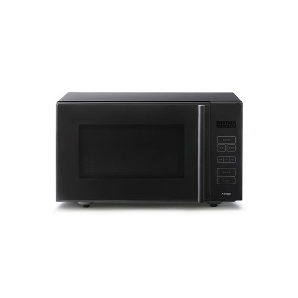 (LINEクーポン有)【個数：1個】MO01A-18BK 直送 代引不可・他メーカー同梱不可 A－Stage 単機能電子レンジ 18L ブラック MO01A18BK
