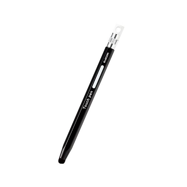 【個数：1個】P-TPENCEBKX5 直送 代引不可・他メーカー同梱不可 5個セット エレコム 6角鉛筆タッチペン PTPENCEBKX5