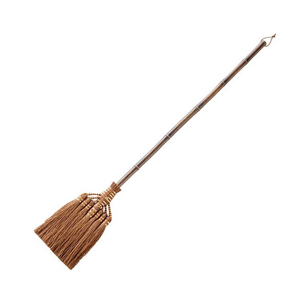 【個数：1個】SY-006 直送 代引不可・他メーカー同梱不可 深海産業 BroomCraft 棕櫚鬼毛箒 シュロおにげほうき 7玉 長柄 SY006