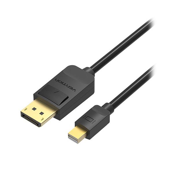 (LINEクーポン有)【個数：1個】HA-3158X5 直送 代引不可・他メーカー同梱不可 5個セット VENTION Mini DP to DPケーブル 4K対応 2m Black HA3158X5