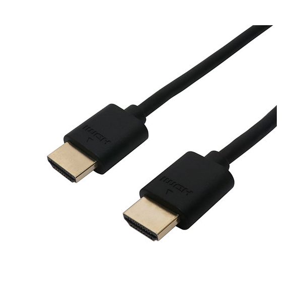 (LINEクーポン有)【個数：1個】HDC-H05/BKX5 直送 代引不可・他メーカー同梱不可 5個セット ミヨシ HDMIケーブル 0．5m ブラック HDCH05/BKX5