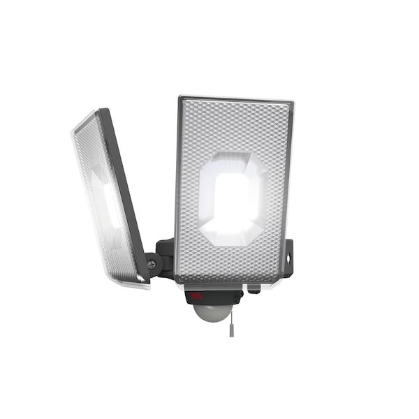 翌日出荷 直送 代引不可・他メーカー同梱不可 ムサシ MUSASHI 4954849540035 LED－AC2050 12．5W×2灯 LEDセンサ－ライト