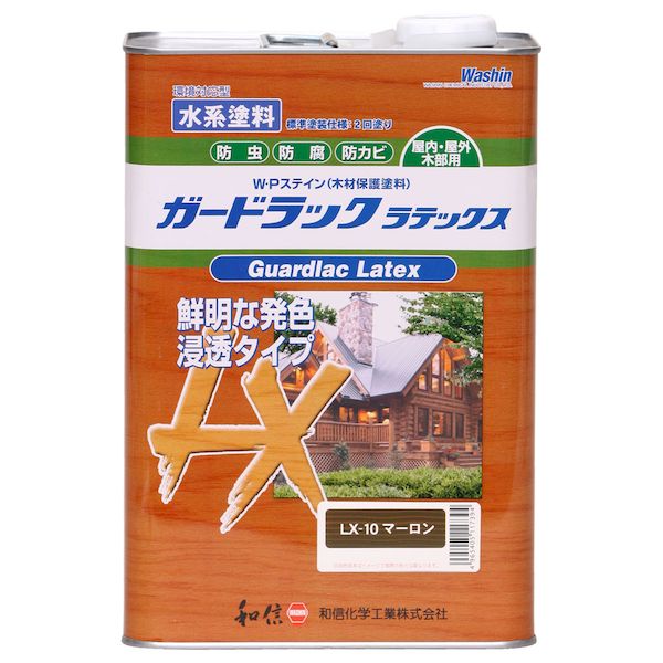 直送 代引不可・他メーカー同梱不可 和信ペイント 4965405117394 和信 #952260 Gラックラテックス マーロン 3.5kg