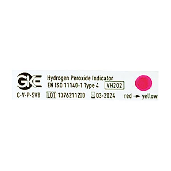 (LINEクーポン有)【個数：1個】4580199009580 直送 代引不可・他メーカー同梱不可 gke 過酸化水素用タイプ4インジケータ GKE214－251－ENS 400入その他