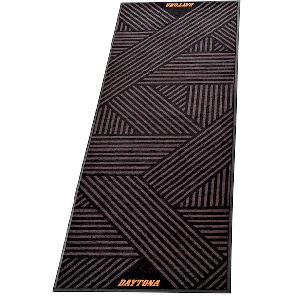 (LINEクーポン有)デイトナ DAYTONA 41578 メンテナンスガレージマット 約1020×2600mm ストライプ|測定器・工具のイーデンキ