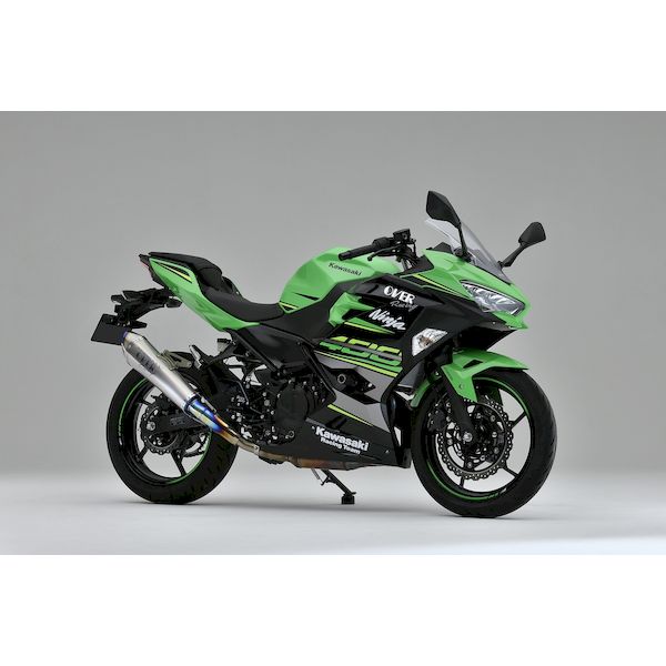 (LINEクーポン有)OVER Racing 17-722-05 TT－Formula RS＋PRO フルチタン スリップオン Ninja400 18－22 1772205