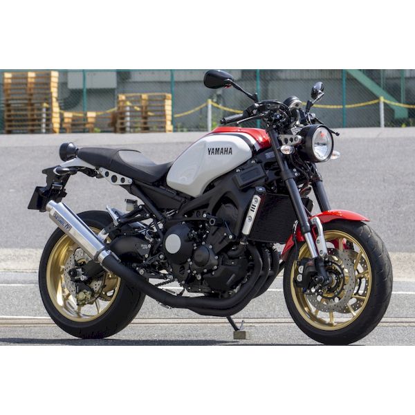 (LINEクーポン有)OVER Racing 25-451-04B SESMIC－IV フルエキゾースト ブラック XSR900 18－ 2545104B