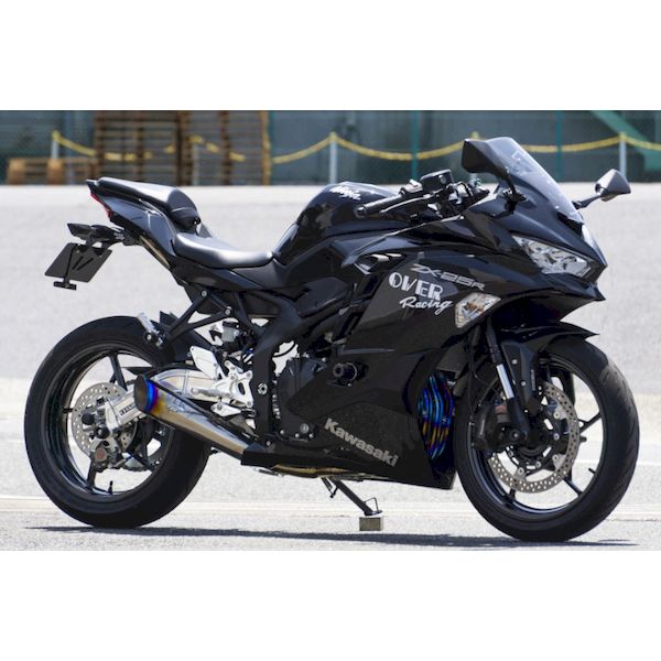 (LINEクーポン有)OVER Racing 25-86-022 フルチタン メガホン 4&minus;2&minus;1 エンド焼き有 ZX&minus;25R／SE 20&minus; 2586022｜測定器・工具のイーデンキ