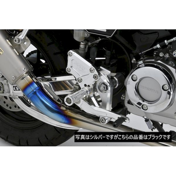 (LINEクーポン有)OVER Racing 51-013-01B バックステップ 4ポジション ブラック MONKEY125 21&minus; 5101301B｜測定器・工具のイーデンキ 46,718円