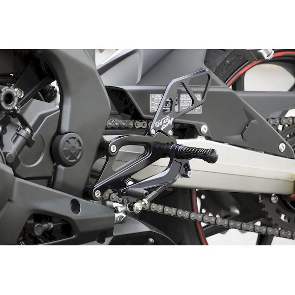 (LINEクーポン有)OVER Racing 51-02-01B バックステップ 4ポジション ブラック CBR250RR 510201B